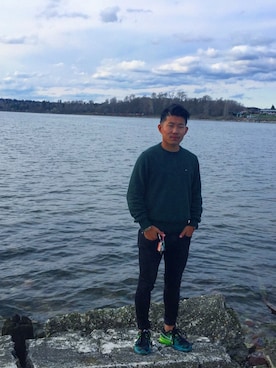 「Washington, D.C.」｜Shota Kawadaさん（メンズ・165cm）の春コーディネート