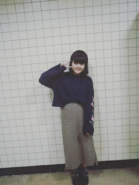 「Kastane」｜「アイテム（ブーティ）」を使った、makotoさん（レディース・168cm）の秋コーディネート