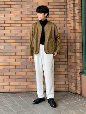 「worknotwork」｜cocoroさん（メンズ・173cm）の秋コーディネート