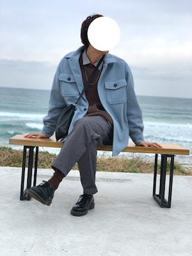 kazuさん（メンズ・173cm）の冬コーディネート