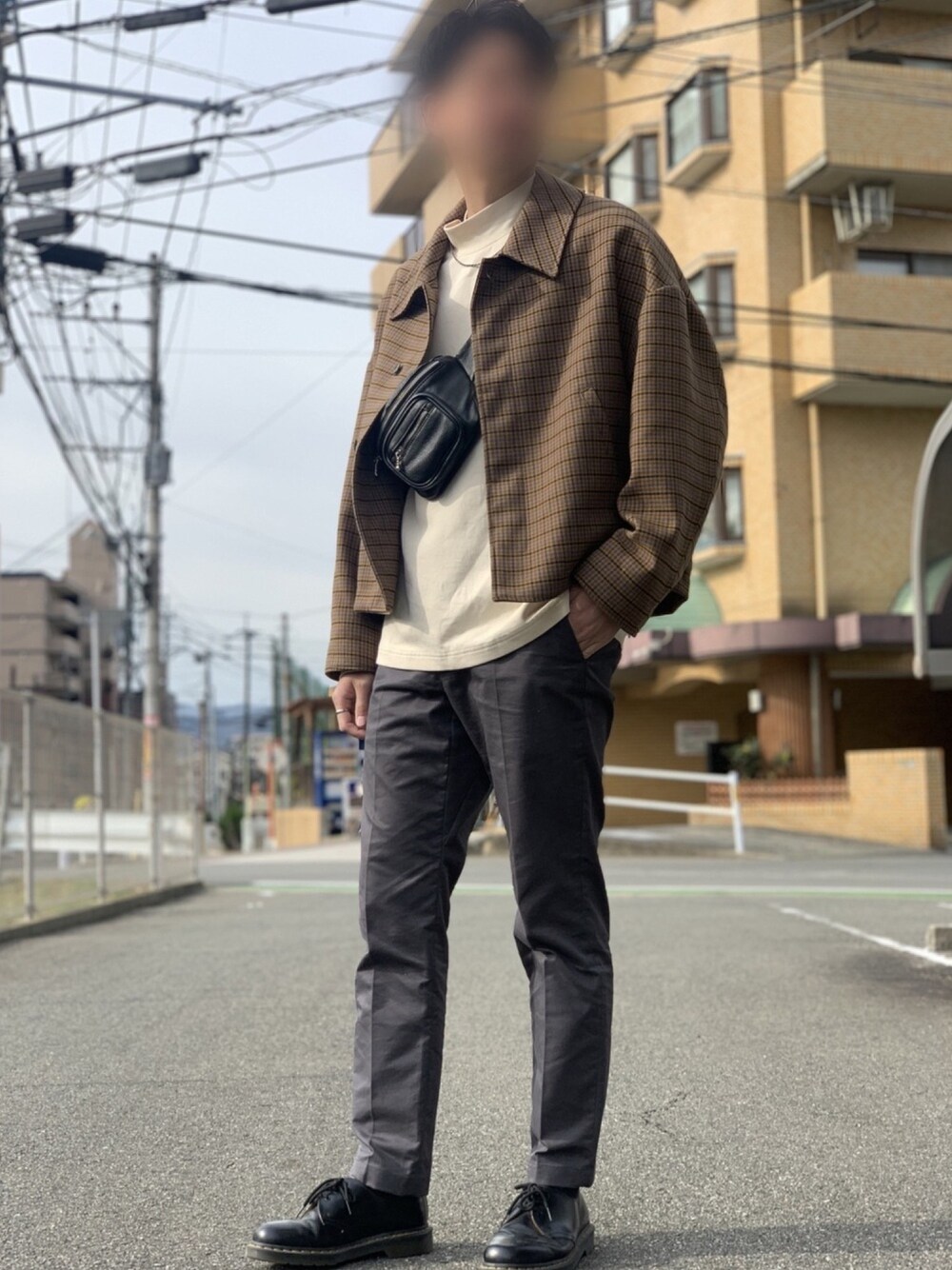 LIDNM OVERSIZED CHECKOUTER(リドム チェックアウター) LIDNM（リドム）の「OVERSIZED CHECK OUTER（ブルゾン）」 - WEAR
