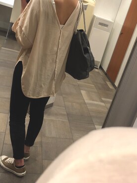 LONさん(レディース・160cm)の秋コーディネート