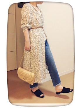 「Factor=（ファクターイコール）のアイテム（パンツ）」を使った、75さん（レディース・148cm）の夏コーディネート