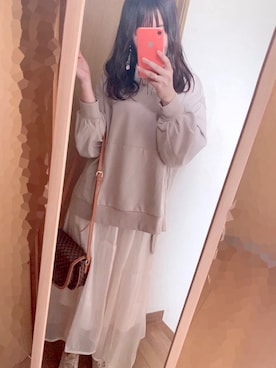 「epimi épimmy」｜まいさん（レディース・155cm）の春コーディネート