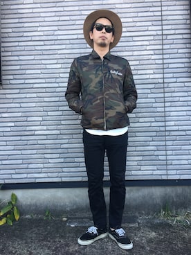 Sさん（メンズ・175cm）の秋コーディネート