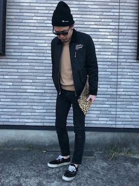 Sさん（メンズ・175cm）の冬コーディネート