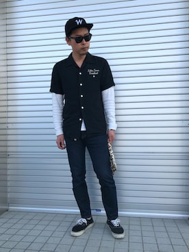 Sさん（メンズ・175cm）の春コーディネート