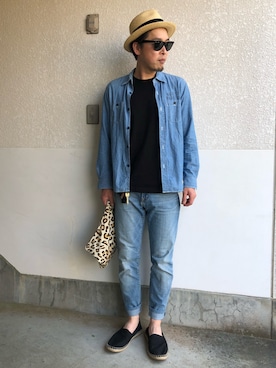 Sさん（メンズ・175cm）の春コーディネート