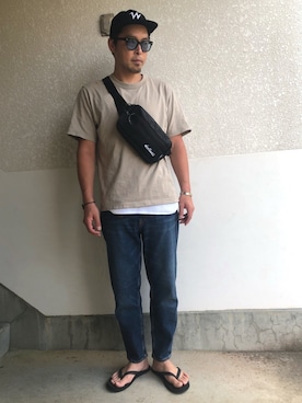 Sさん（メンズ・175cm）の夏コーディネート