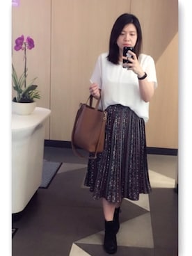 「chaiyi」｜Mikaさん（レディース・163cm）の春コーディネート