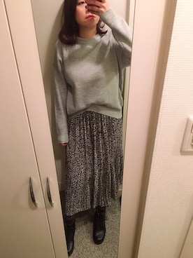 Mikaさん(レディース・163cm)の冬コーディネート