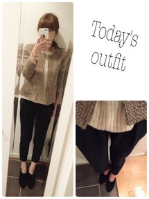 GOUT COMMUN | ウールタックパンツ(その他パンツ)