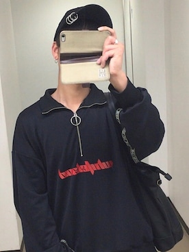 「アイテム（ジャージ）」を使った、su yu.....。さん（メンズ・174cm・10代）の春コーディネート