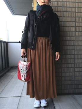 YUKAさん（レディース・158cm）の秋コーディネート
