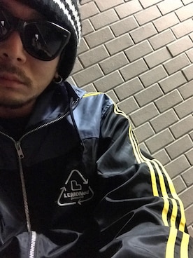 田中奨伍さん（メンズ・178cm）の冬コーディネート