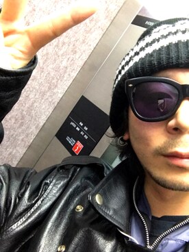 田中奨伍さん（メンズ・178cm）の冬コーディネート