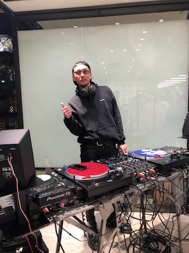 「LABRAT（ラブラット）のアイテム」を使った、田中奨伍さん（メンズ・178cm）の春コーディネート
