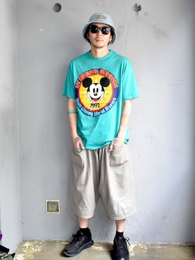 「LABRAT（ラブラット）のアイテム」を使った、田中奨伍さん（メンズ・178cm）の春コーディネート