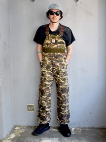 【古着】【アメリカ製】Carharttダックハンターカモオーバーオール 楽天市場】80s 90s USA製 □ カーハート CARHARTT ダック