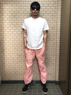 「LABRAT（ラブラット）のアイテム」を使った、田中奨伍さん（メンズ・178cm）の春コーディネート