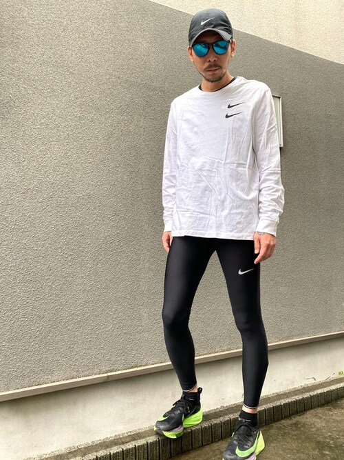 田中奨伍 Nikeのレギンス スパッツを使ったコーディネート Wear