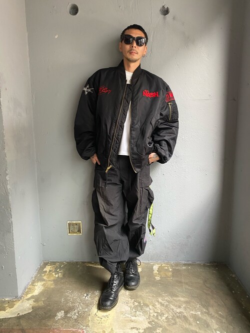 田中奨伍 Alphaのma 1を使ったコーディネート Wear