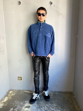 「スナップT」｜田中奨伍さん（メンズ・178cm）の秋コーディネート