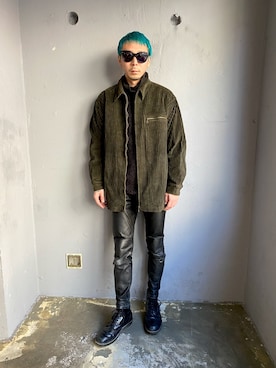 「Utility（ユーティリティー）のアイテム（ジャケット/アウター）」を使った、田中奨伍さん（メンズ・178cm）の冬コーディネート