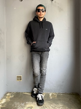 Nike ナイキのパーカーコーディネート Zozotown