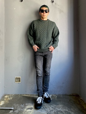 田中奨伍さん（メンズ・178cm）の春コーディネート