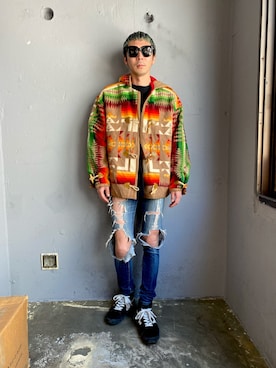 ネイティブ柄 のメンズ人気ファッションコーディネート ユーザー Wearista Wear