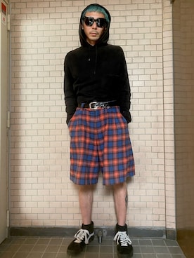 「LABRAT（ラブラット）のアイテム」を使った、田中奨伍さん（メンズ・178cm）の春コーディネート