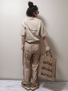  Chankanaさん（レディース・160cm）の春コーディネート