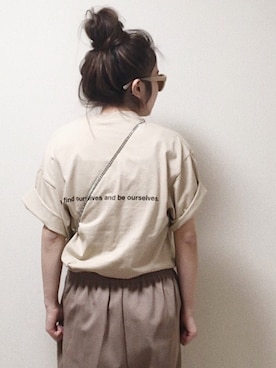  Chankanaさん（レディース・160cm）の春コーディネート