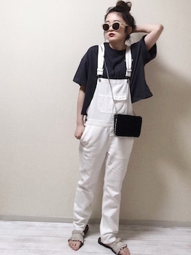  Chankanaさん（レディース・160cm）の夏コーディネート