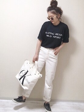  Chankanaさん（レディース・160cm）の夏コーディネート