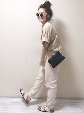  Chankanaさん（レディース・160cm）の夏コーディネート