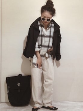「URBAN RESEARCH Sonny Label（アーバンリサーチサニーレーベル）のマウンテンパーカー（マウンテンパーカー）」を使った、 Chankanaさん（レディース・160cm）の秋コーディネート