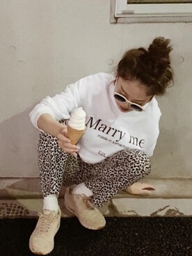 「NIKE（ナイキ）のNIKE WMNS AIR MAX 1 SD(atmos EXCLUSIVE)【SP】（スニーカー）」を使った、 Chankanaさん（レディース・160cm）の冬コーディネート