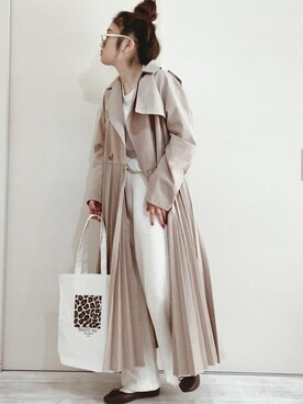  Chankanaさん（レディース・160cm）の春コーディネート