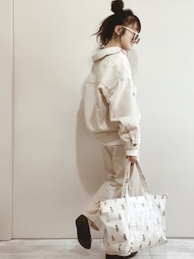  Chankanaさん（レディース・160cm）の春コーディネート