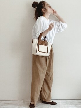  Chankanaさん（レディース・160cm）の夏コーディネート