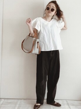  Chankanaさん（レディース・160cm）の夏コーディネート