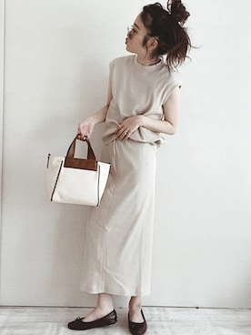  Chankanaさん（レディース・160cm）の夏コーディネート