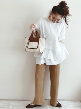  Chankanaさん（レディース・160cm）の夏コーディネート