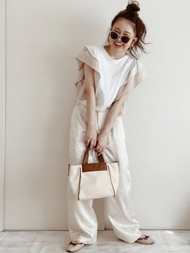  Chankanaさん（レディース・160cm）の夏コーディネート