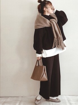  Chankanaさん（レディース・160cm）の冬コーディネート