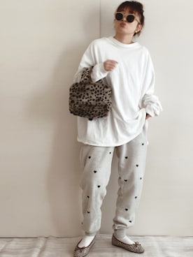 「BASE（ベース）のアイテム（その他）」を使った、 Chankanaさん（レディース・160cm）の冬コーディネート