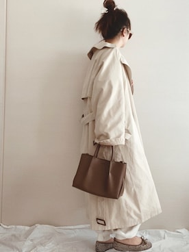 「BASE（ベース）のアイテム（その他）」を使った、 Chankanaさん（レディース・160cm）の冬コーディネート