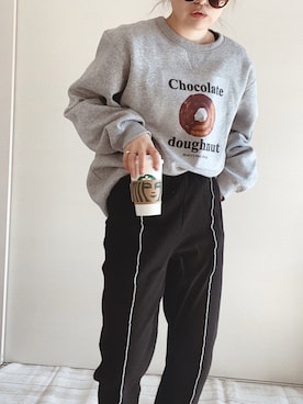 「BASE（ベース）のアイテム（その他）」を使った、 Chankanaさん（レディース・160cm）の春コーディネート